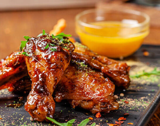 Poulet braisé